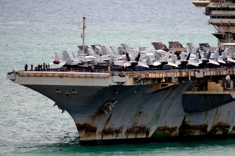 8 sailors in Lincoln carrier group attempted suicide, Navy leader says